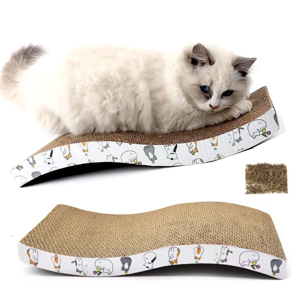 Cat Scratching Board, MultiColor Cat Tree with Catnip