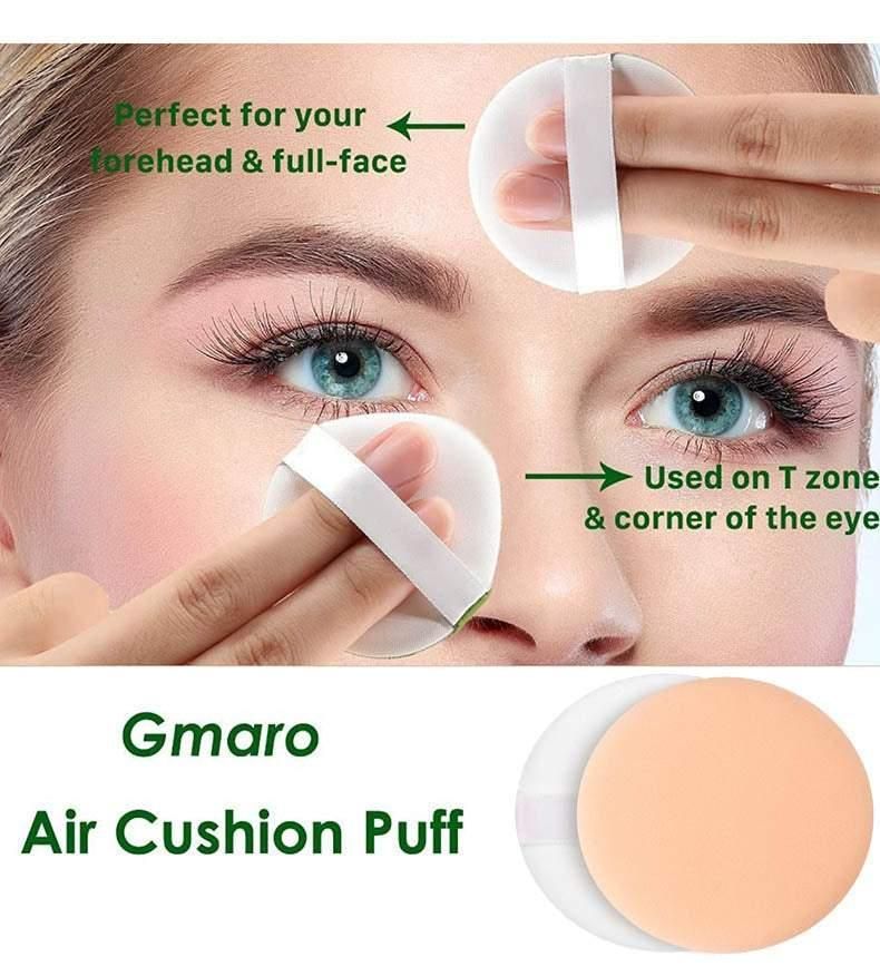Air Cushion Puff Powder Foundation Makeup Cosmetic Sponge BB CC Cream Face - Purple โ image 6