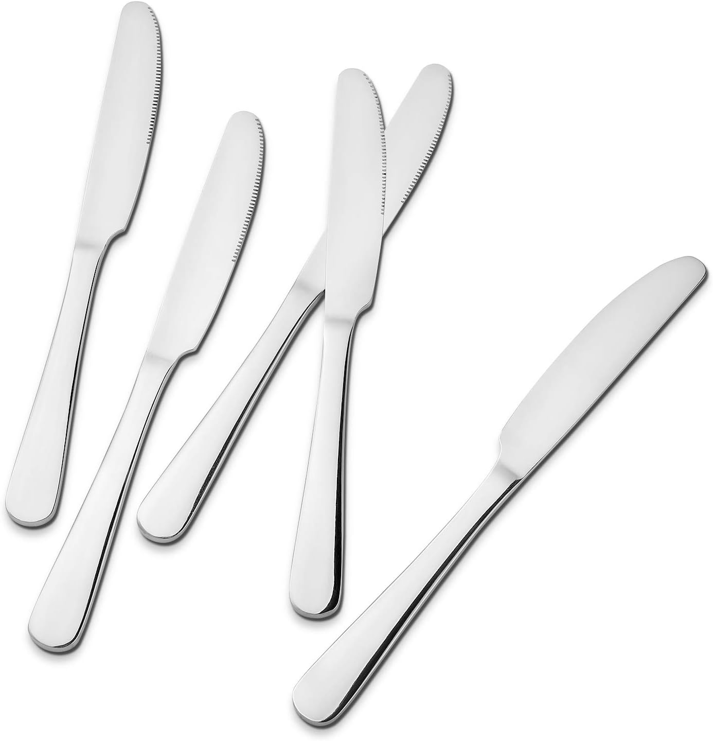 12-piece Good Stainless Steel Dinner Knives, 9 Inches β image 2