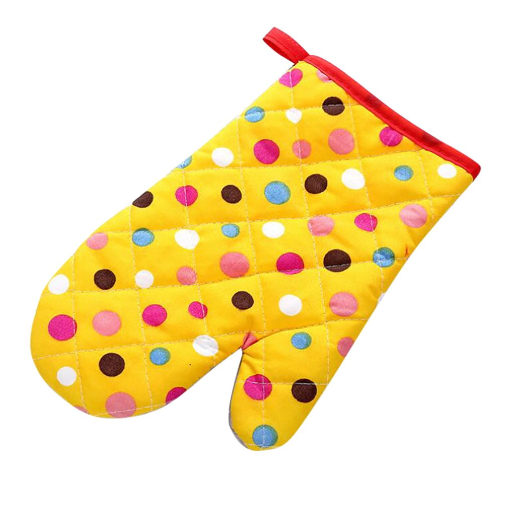 2 Pieces Oven Mitts and Grill Gloves, Non-Slip Cooking Gloves for Baking, Grilling and Everyday Kitchen Use, Hot Pink
