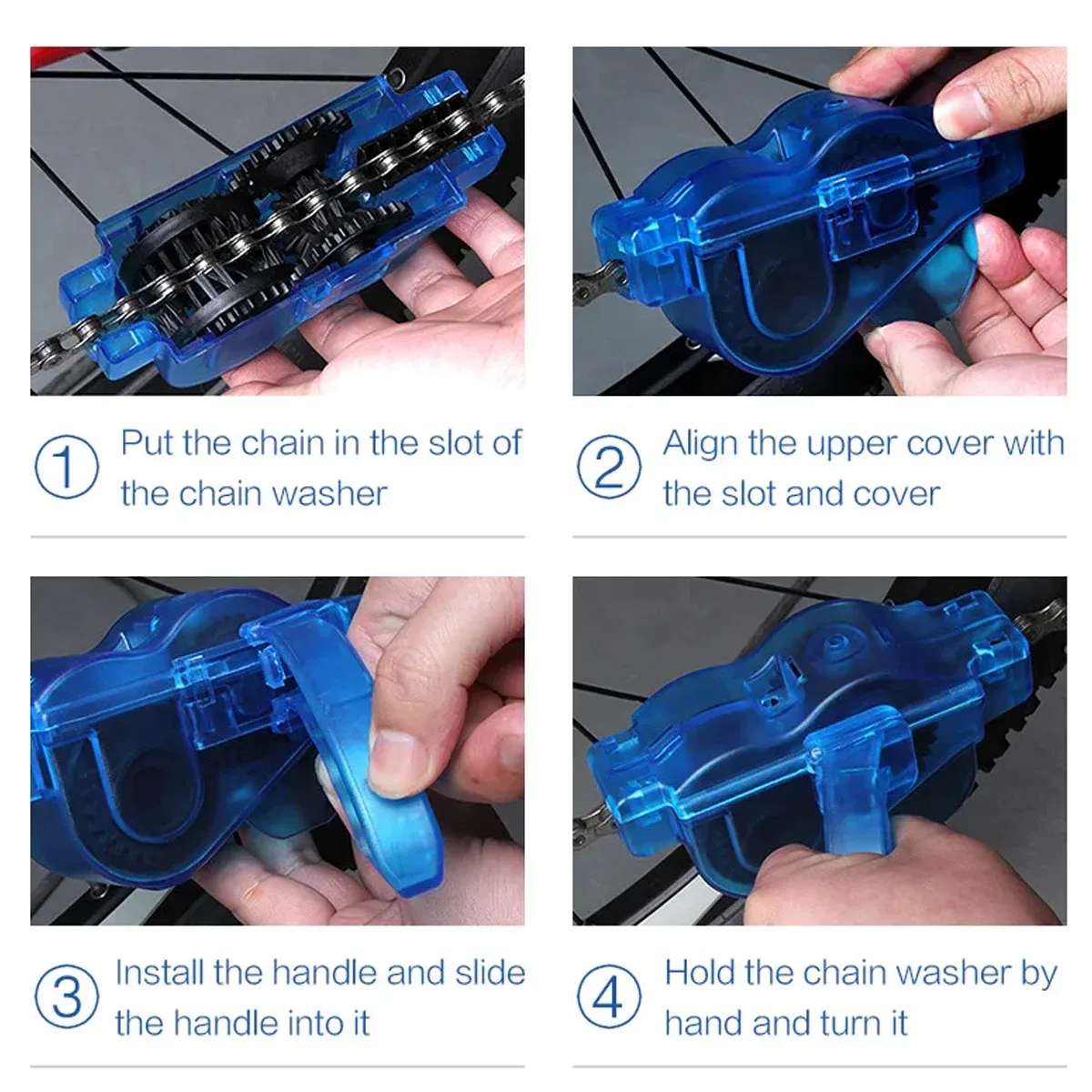 10 Piece Bike Cleaning Brush Kit Bicycle Maintenance Tool Set for Chain and Gear — image 5