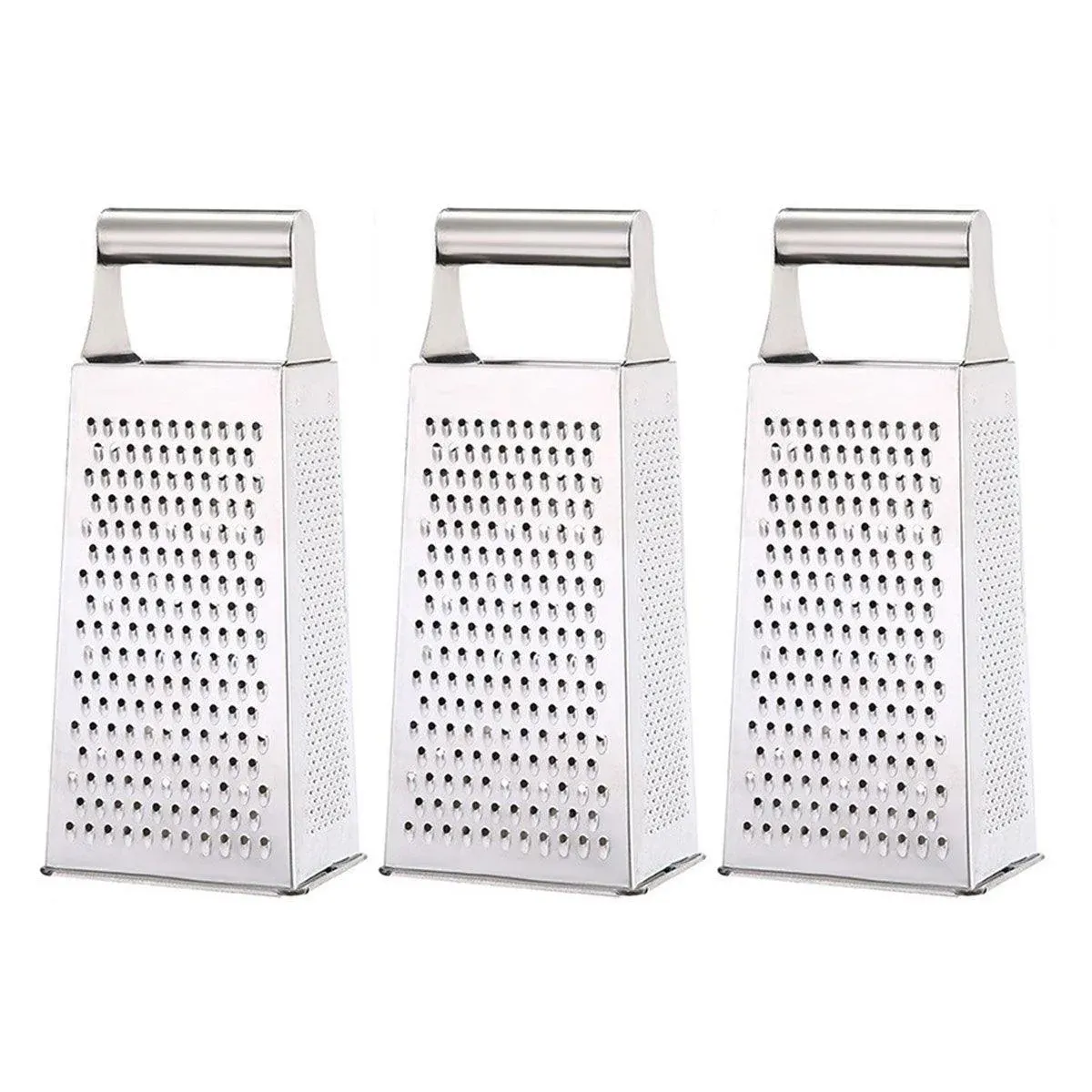3pcs Stainless Steel Vegetable Slicer Grater Kitchen Multi-Function Grater Tool — image 2