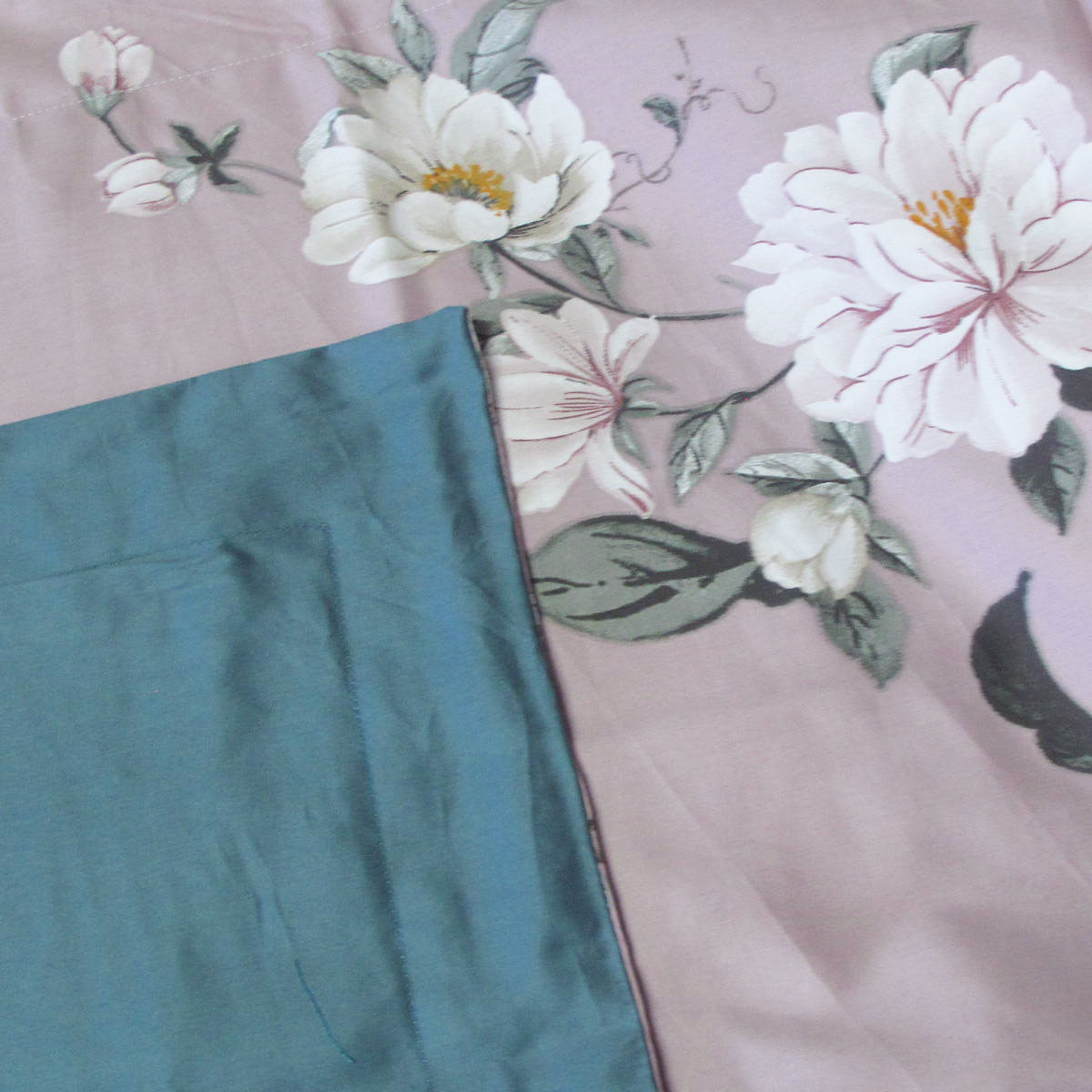400TC Cotton Sateen Quilt Cover Set Grace Queen — image 3