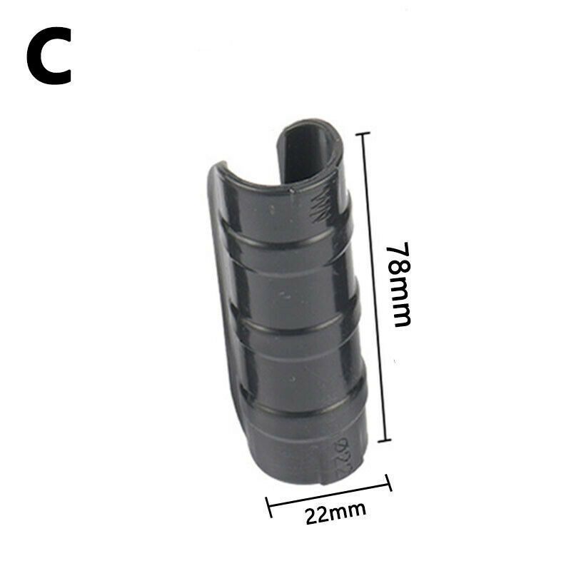 10PCS Greenhouse Frame Pipe Tube, Plastic Garden Buildings Tube Clip, Snap Net Fixed Pipe Clamps for Season Plant Supplies