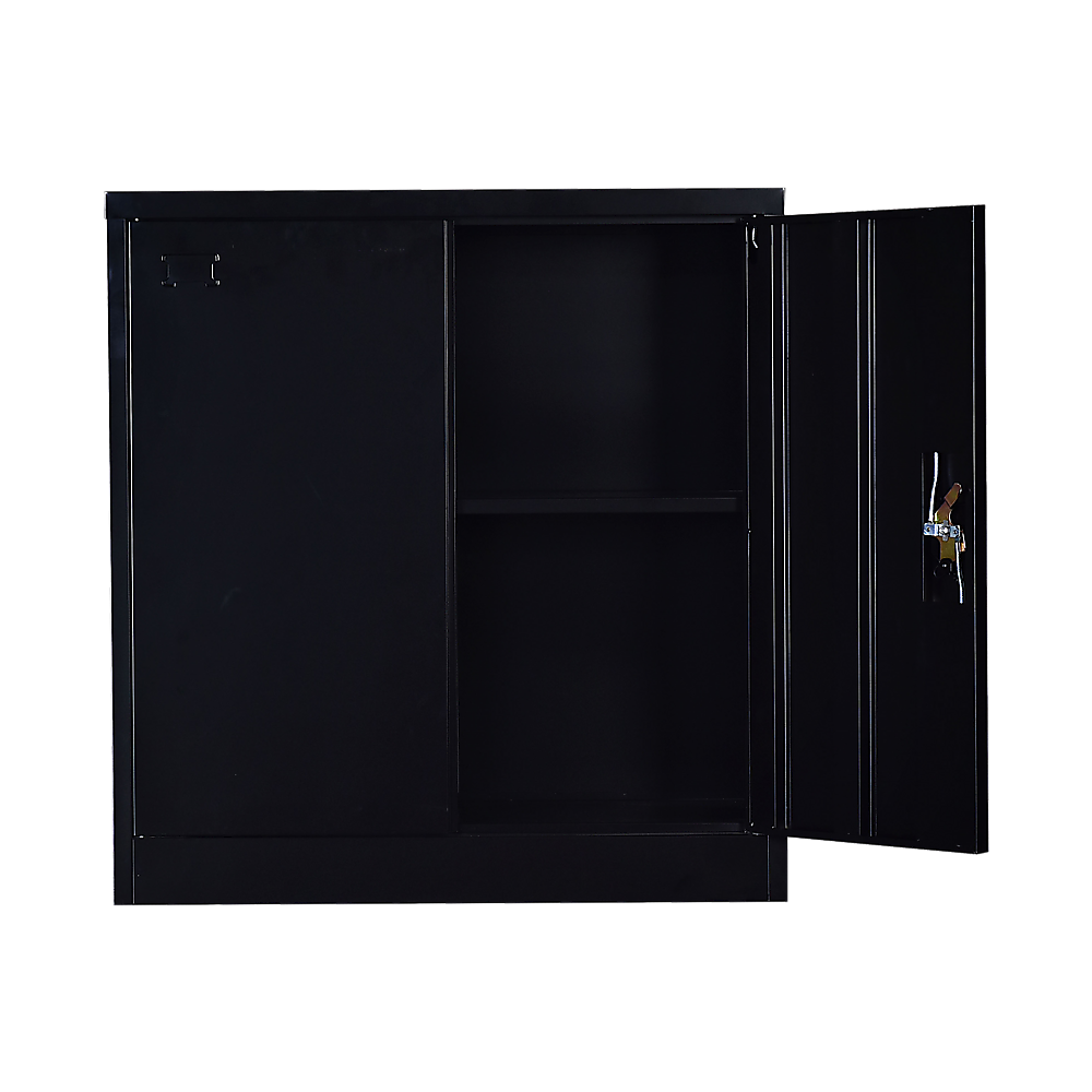 Two-Door Shelf Office Gym Filing Storage Locker Cabinet Safe — image 7