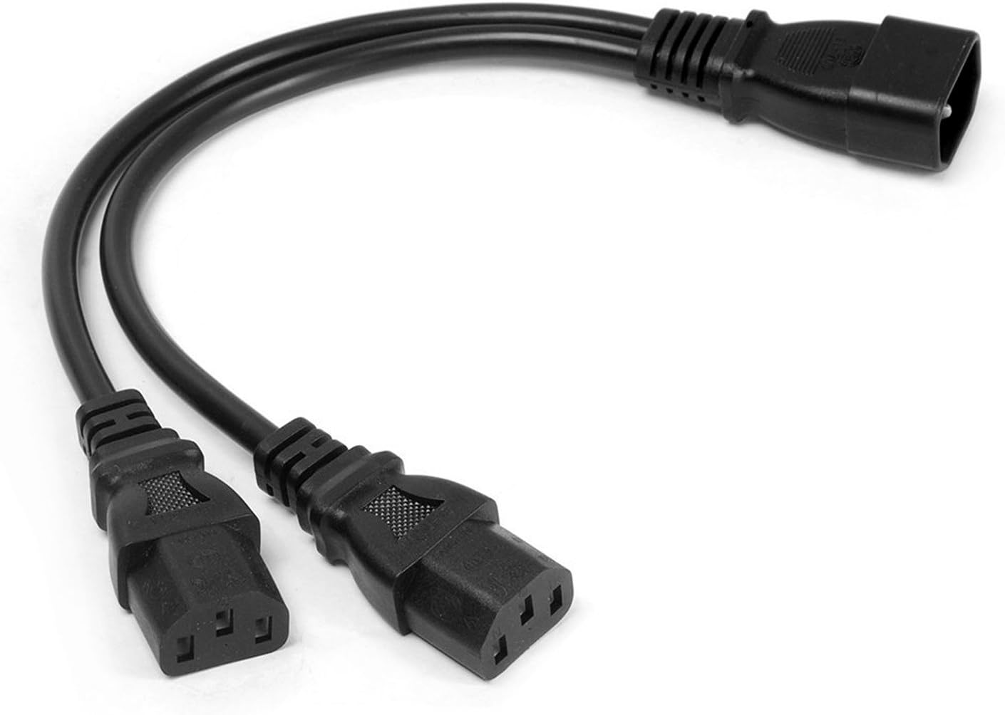 UPS Server Y Splitter C14 to 2 x C13 Power Extension Cable — image 5