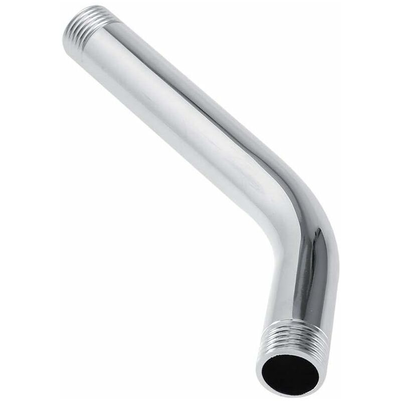 Shower Extension, Stainless Steel Shower Arm Wear-Resistant Rustproof Wall Mounted Handheld Extension Arm Bathroom Hose — image 4