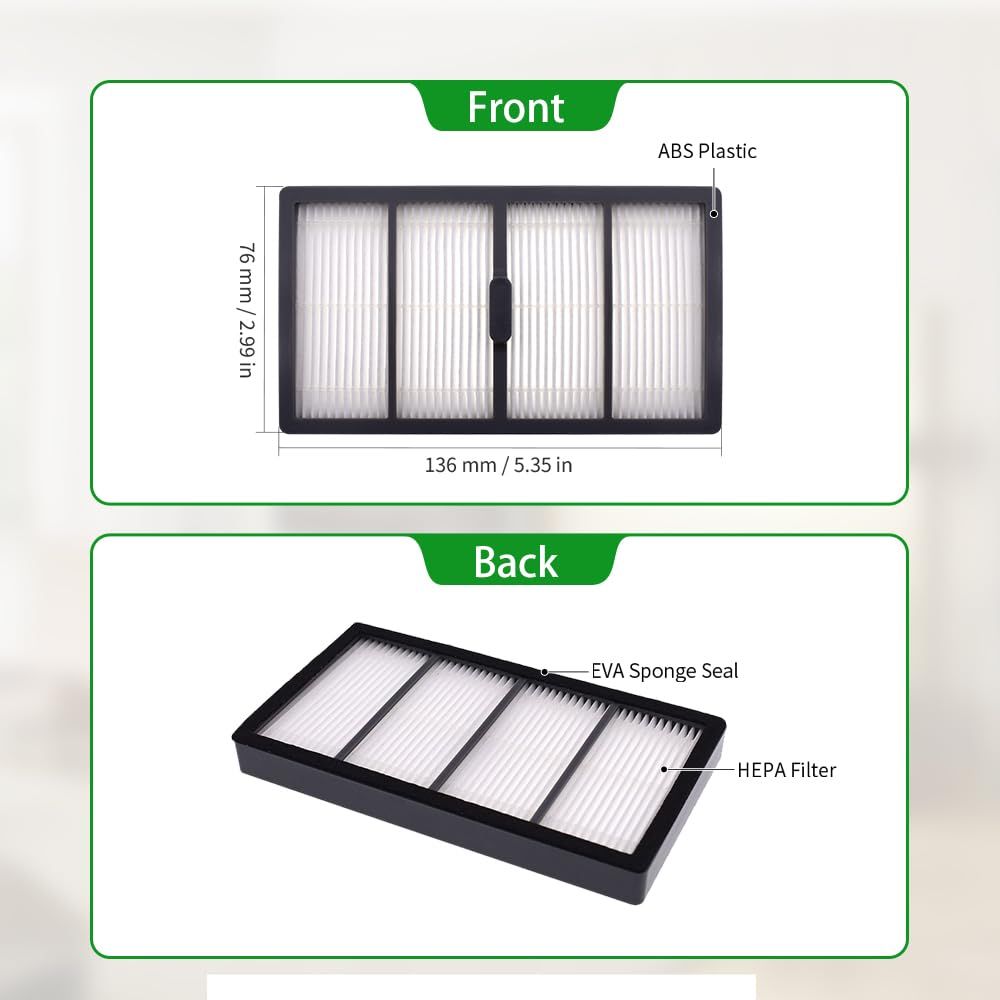 Replacement Filter Compatible with Series s9(9550) s9+ s9 Plus(9550) Robot Vacuums, 10 Packs Filters Accessories โ image 2
