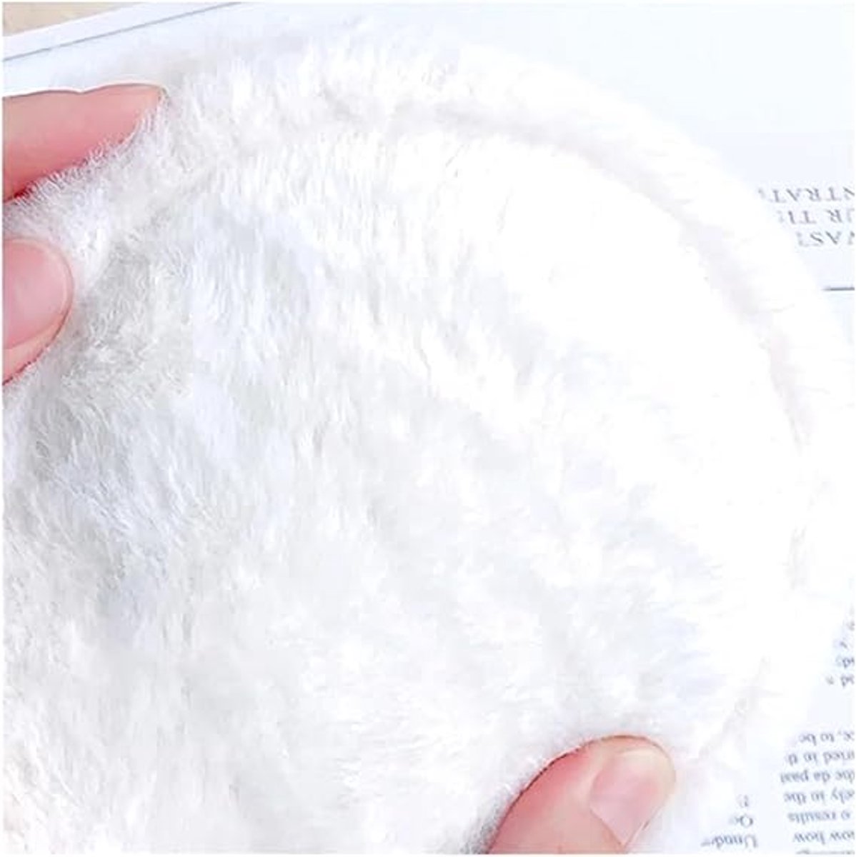 Earmuffs - Windproof and warm earmuffs - Extra thick earmuffs - Winter outdoor essentials (Beige) โ image 2
