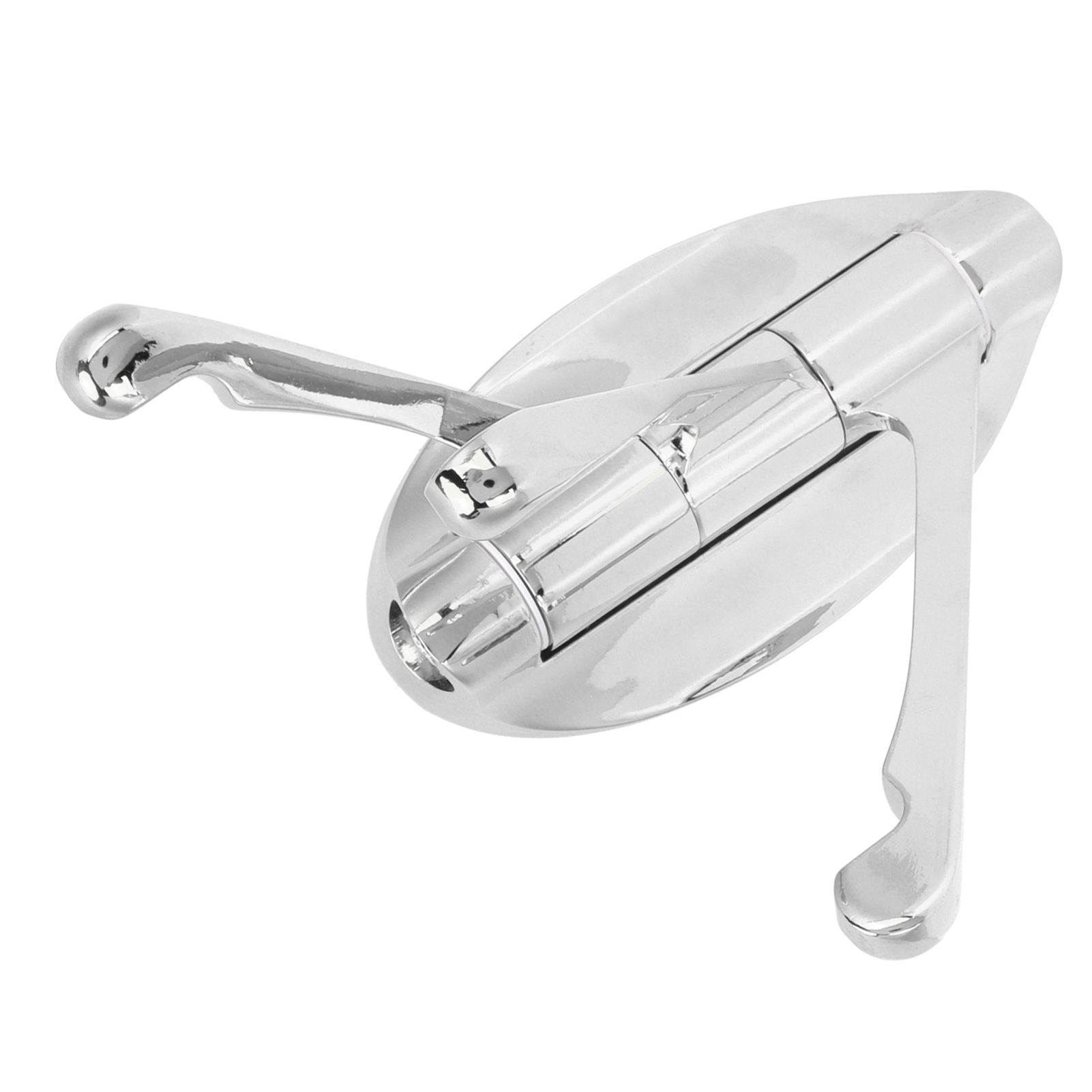 Clothes Hook Wall Mount 180 Degree Foldable Coat Hook Hanger for Home Bathroom Bedroom(ChromePlate ) — image 3