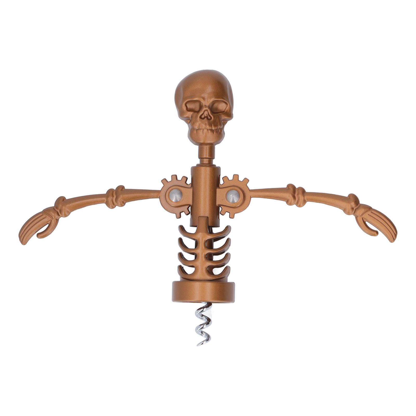Skull Head Corkscrew Wine Bottle Opener Wine Opener for Birthdays Graduation Ceremonies โ image 2