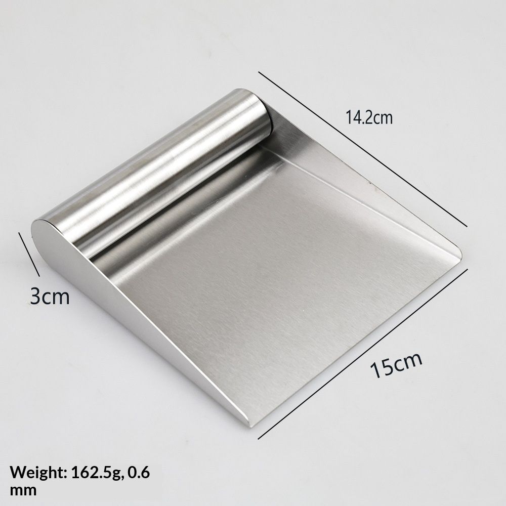 Kitchen Food Scoop, Stainless Steel, Wide Mouth β image 4