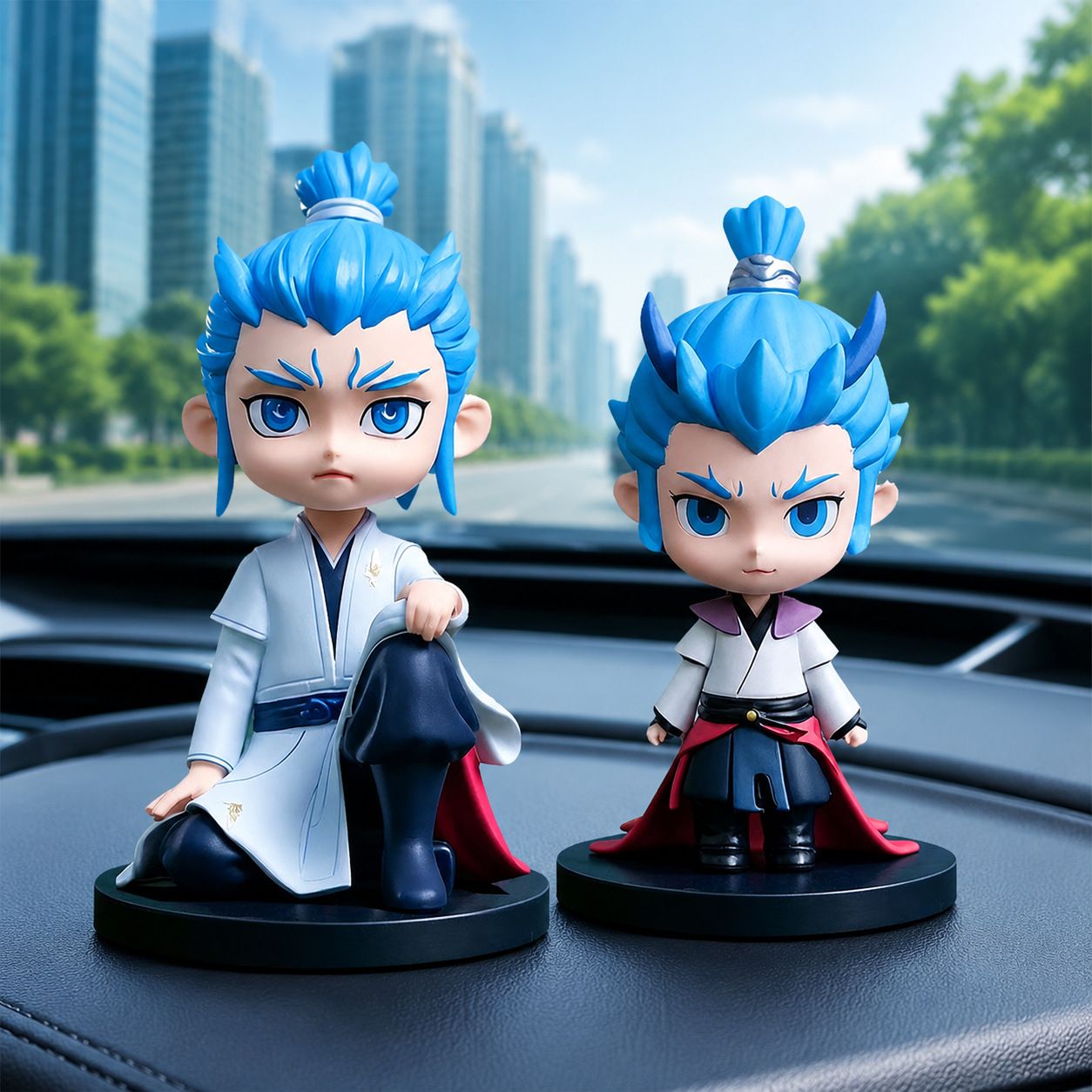 Wanfei Ao Bing Bobblehead Resin Car Dash Decoration Donghai ao bing [standing style] — image 3