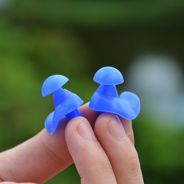 Sleeping Ear Plugs,Ear Protection， Soft Earplugs Sport Plugs Silicone Earplug Diving Water Sports Swimming Pool Accessories（2pcs） — image 5