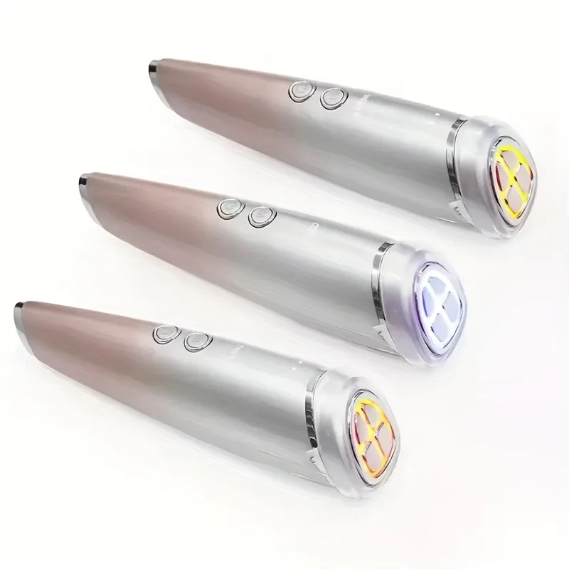 6-in-1 Beauty Device with Hot & Cold Therapy, Red/Blue Light, 3 Intensity Levels & Magnetic Dock. Deep cleansing & firming for daily — image 5