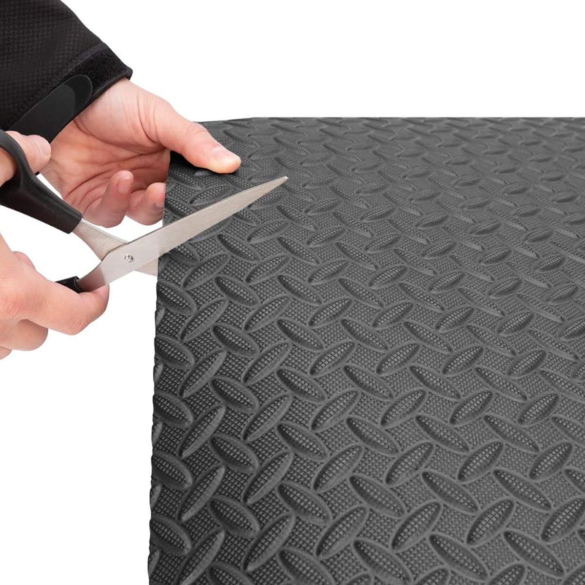 Tool Masters Charcoal Colour Anti-Fatigue Grip Mat Roll 236 x 117 cm โ image 4