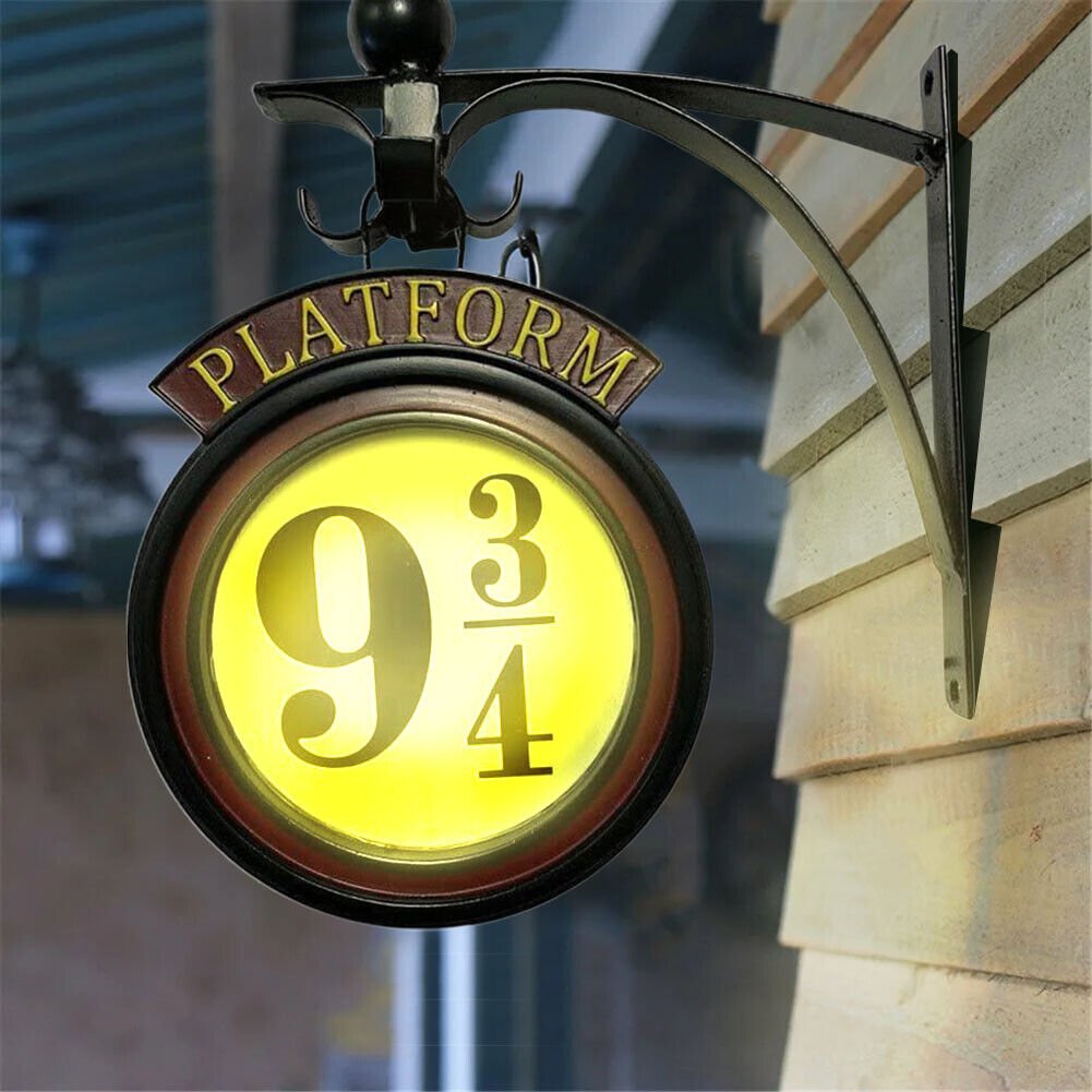 Vintage Wall Hanging Night Light Platform 9 ¾ Led Lamp — image 2