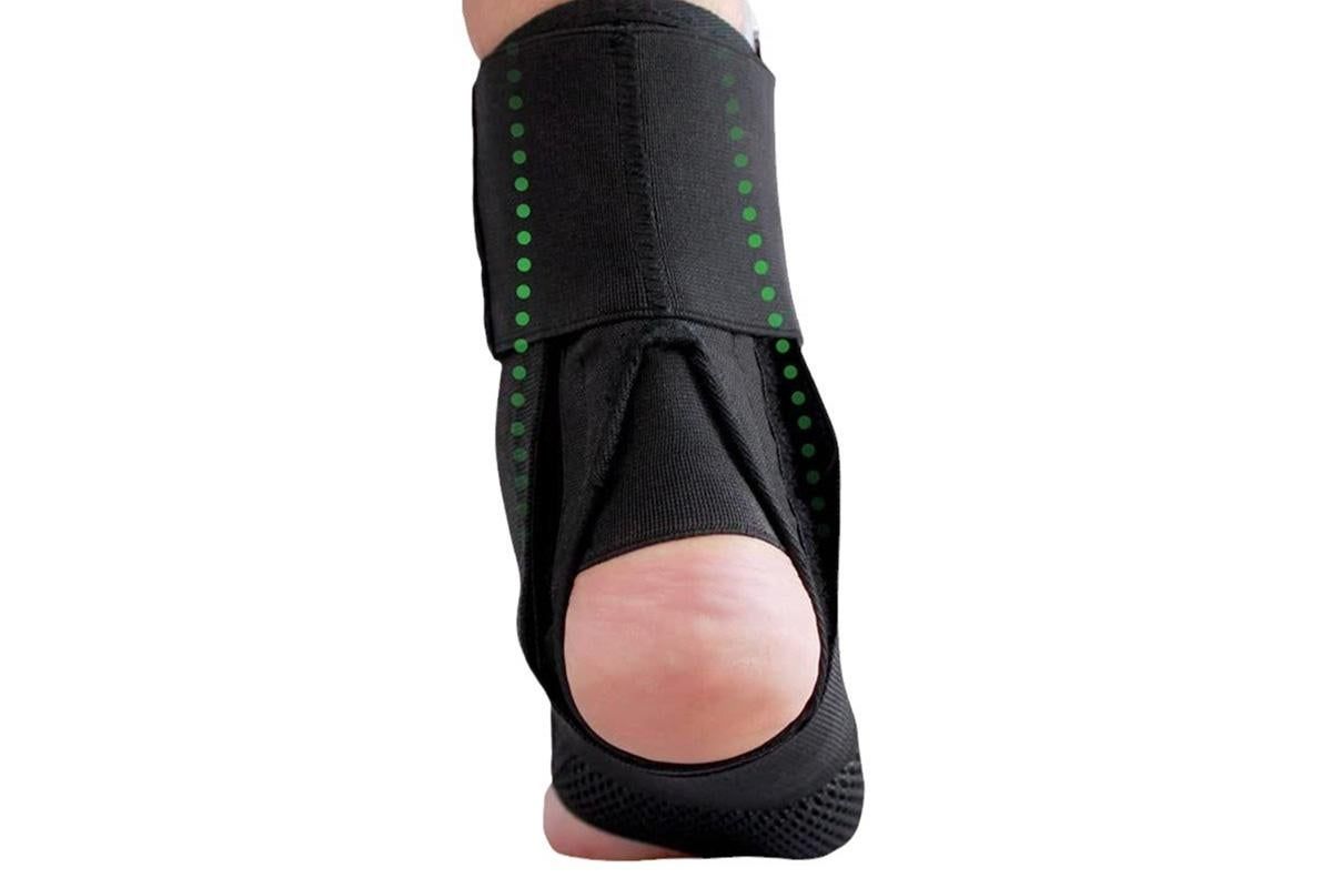 Adjustable Lace Up Ankle Brace Support for Sports Running Basketball - M — image 4
