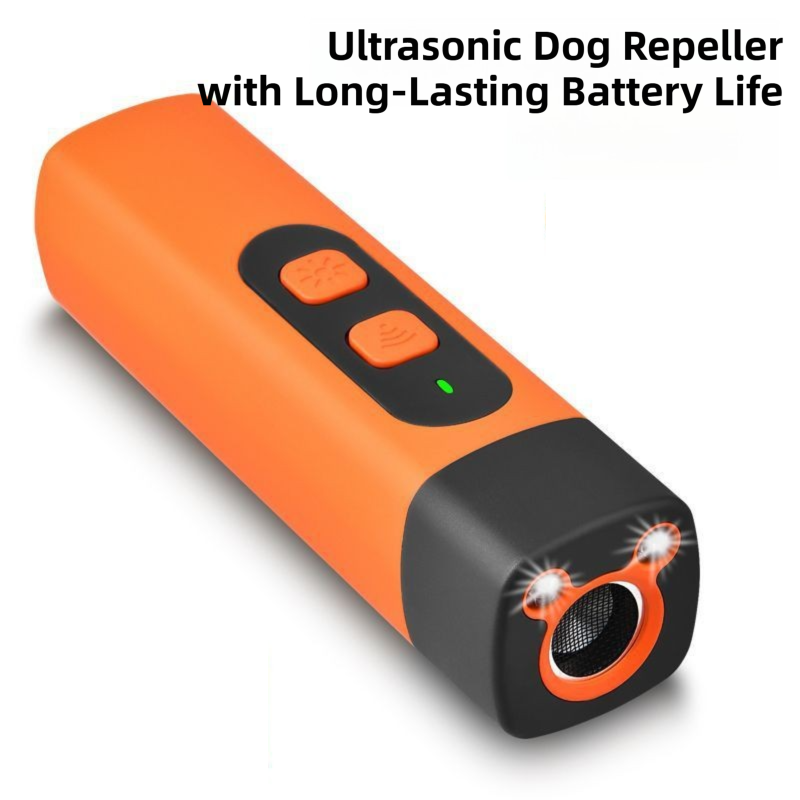 Portable Single-Head Ultrasonic Dog Repeller & Trainer with LED Flashlight - Multi-Function Pet Safety Device for Outdoors โ image 5