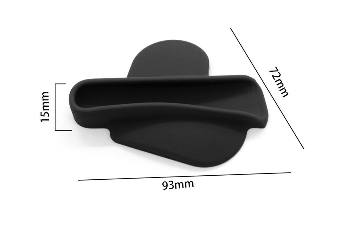 Holder for Rhode Skin Lip Lipstick Holder for Phone Case Peel and Stick Silicone Cover -White & Black β image 5