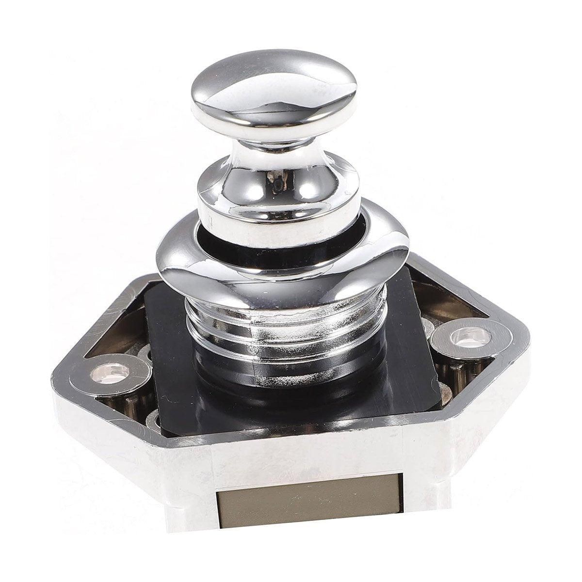 5PCS Cabinet Door Lock Push Button Latch Small Hanger Lock for Camper Caravan — image 4