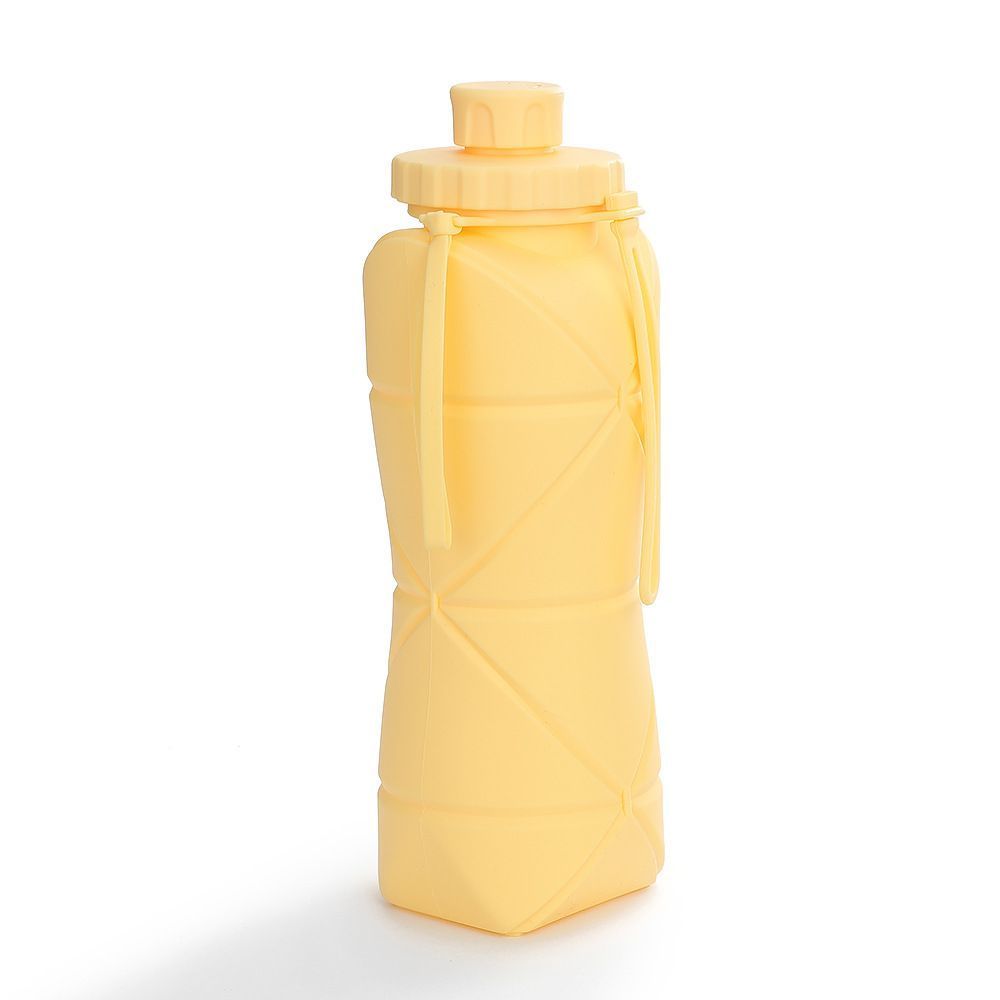 Food Grade Foldable Silicone Water Cup, High Temperature Resistant Telescopic Portable Hydration Bottle, 800ml Large Capacity for Outdoor Travel, Camping Trips