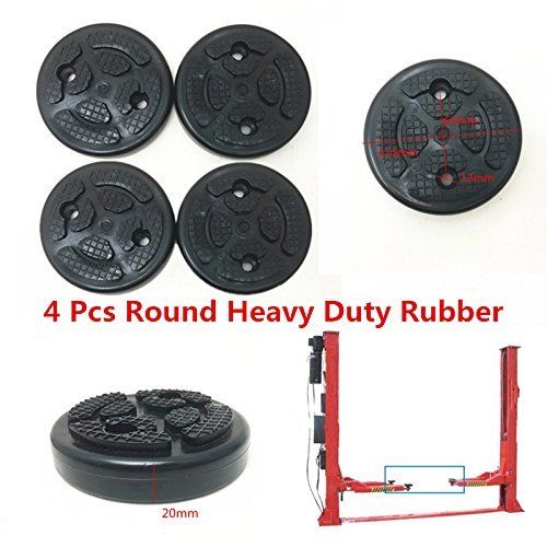 4PCS Car Auto Jacking Lift Pads,Round Heavy Duty Car Lift Pads Rubber Arm Pads Lift Pad Fit for Auto Car Lift Truck Hoist โ image 3