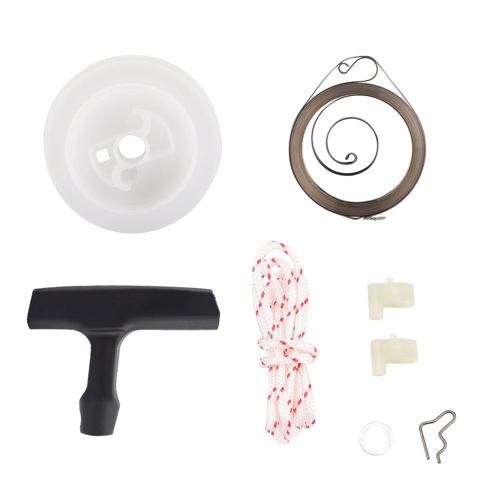 Pull Lawnmower Part Replacement Kit Starter Handle Pulley Rope Springs for 029 039 MS290 MS390 — image 2