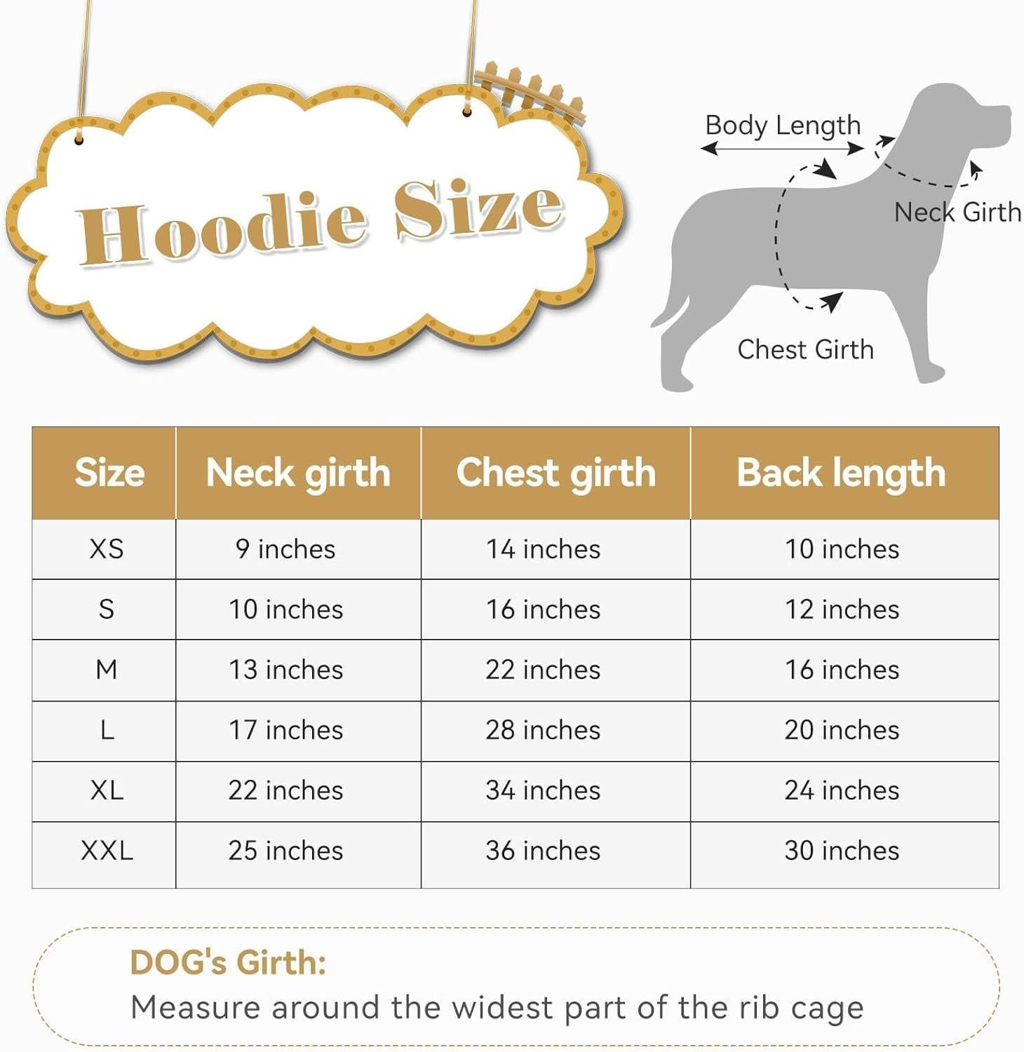 Dog Hoodie Double Sided Fleece Coat Gray Warm Jacket for Dogs - 2XL โ image 4