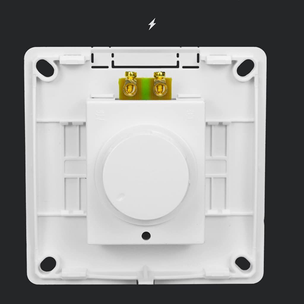 86 Type Ceiling Fan Adjustment Stepless Speed Controller Wall Switch 220V 10A Dimmer Light Switch Lighting Control โ image 4