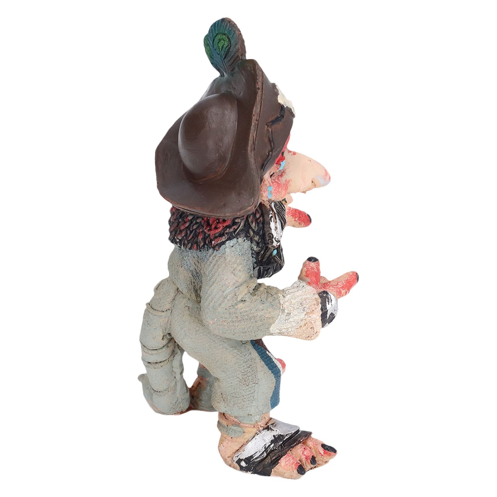 Mushroom Demon Statue Resin Garden Sculpture Desktop Lawn Courtyard Ornament for Home Decoration — image 6