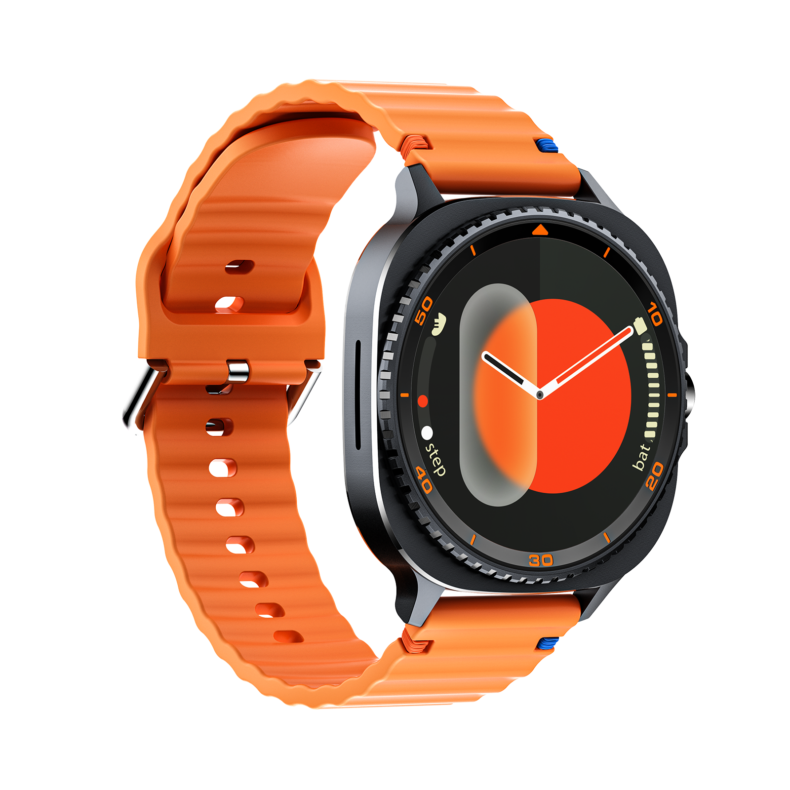 Watch8Classic-MA33 Fitness Smartwatch Bluetooth Call Waterproof Health Tracker for iPhone Android,Orange β image 3
