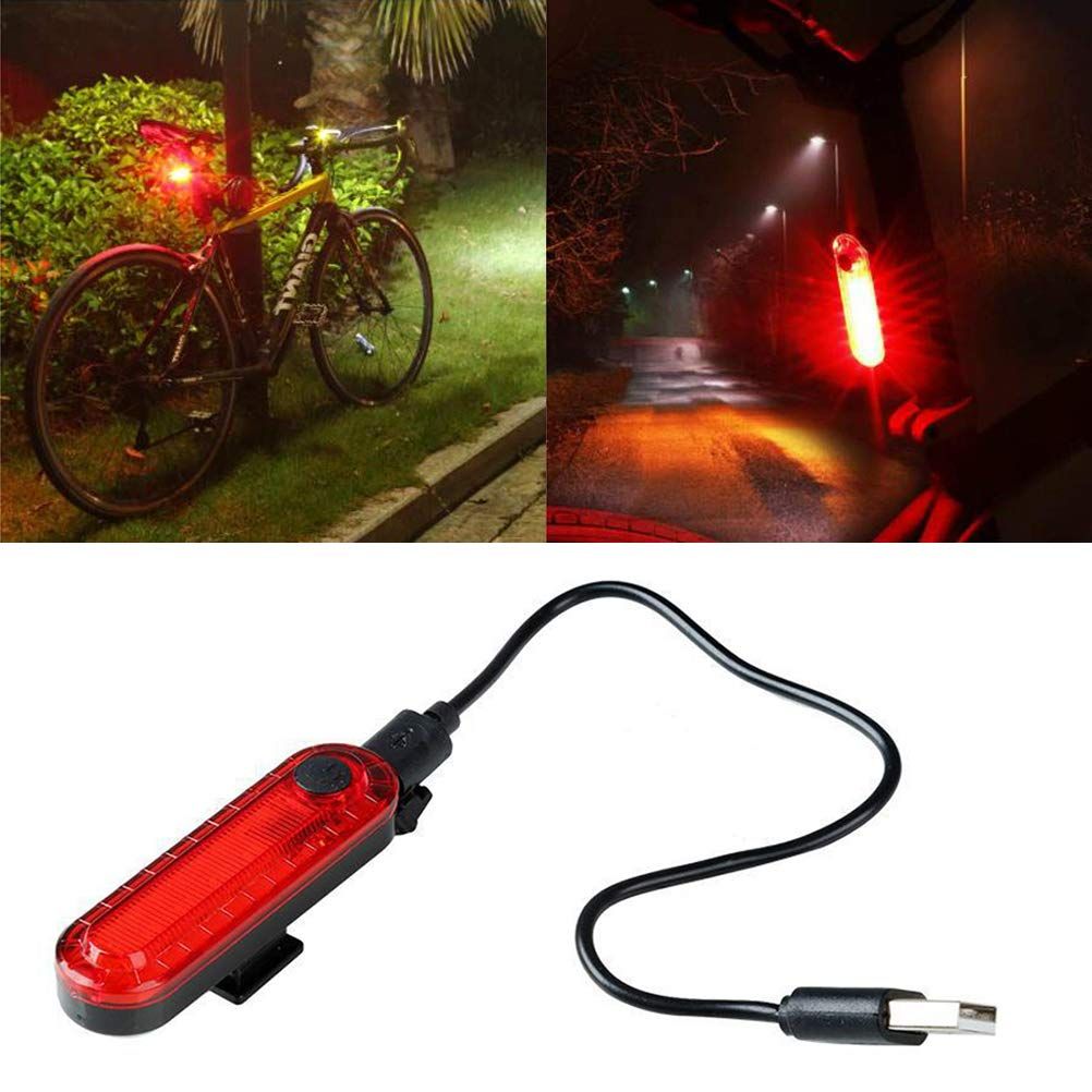 Bike Tail Light Rechargeable 2 Pack, Rear Red Bike Light for Night Riding, Back Bicycle Taillights with Great Battery Life โ image 4