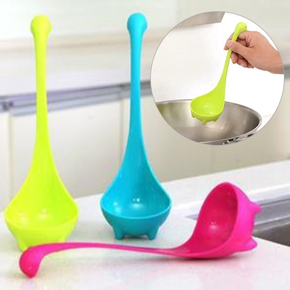 Nessie Soup Ladle 3-Pack with Loch Ness Design Upright Spoon Compatible with Kitchen Bar Tools โ image 2