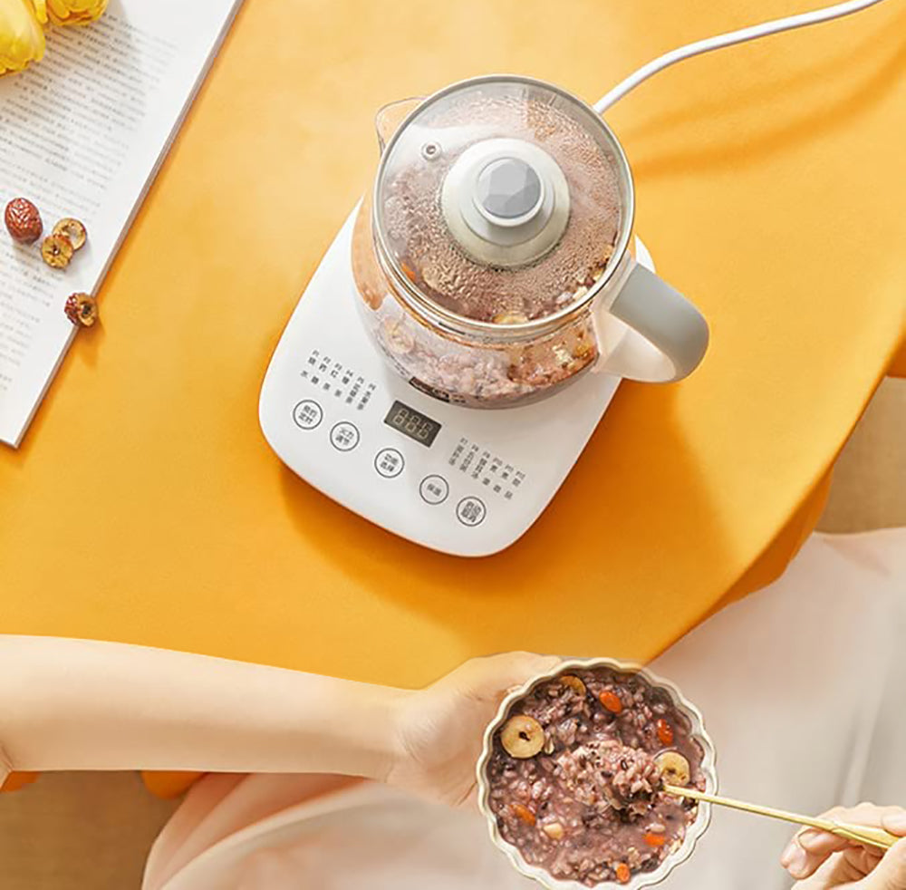 Hoper Layer Eletric Glass Kettle Water Boiler Multiple Cooking Boiling Bottle 1.5L FA-K1501 AU Model — image 4