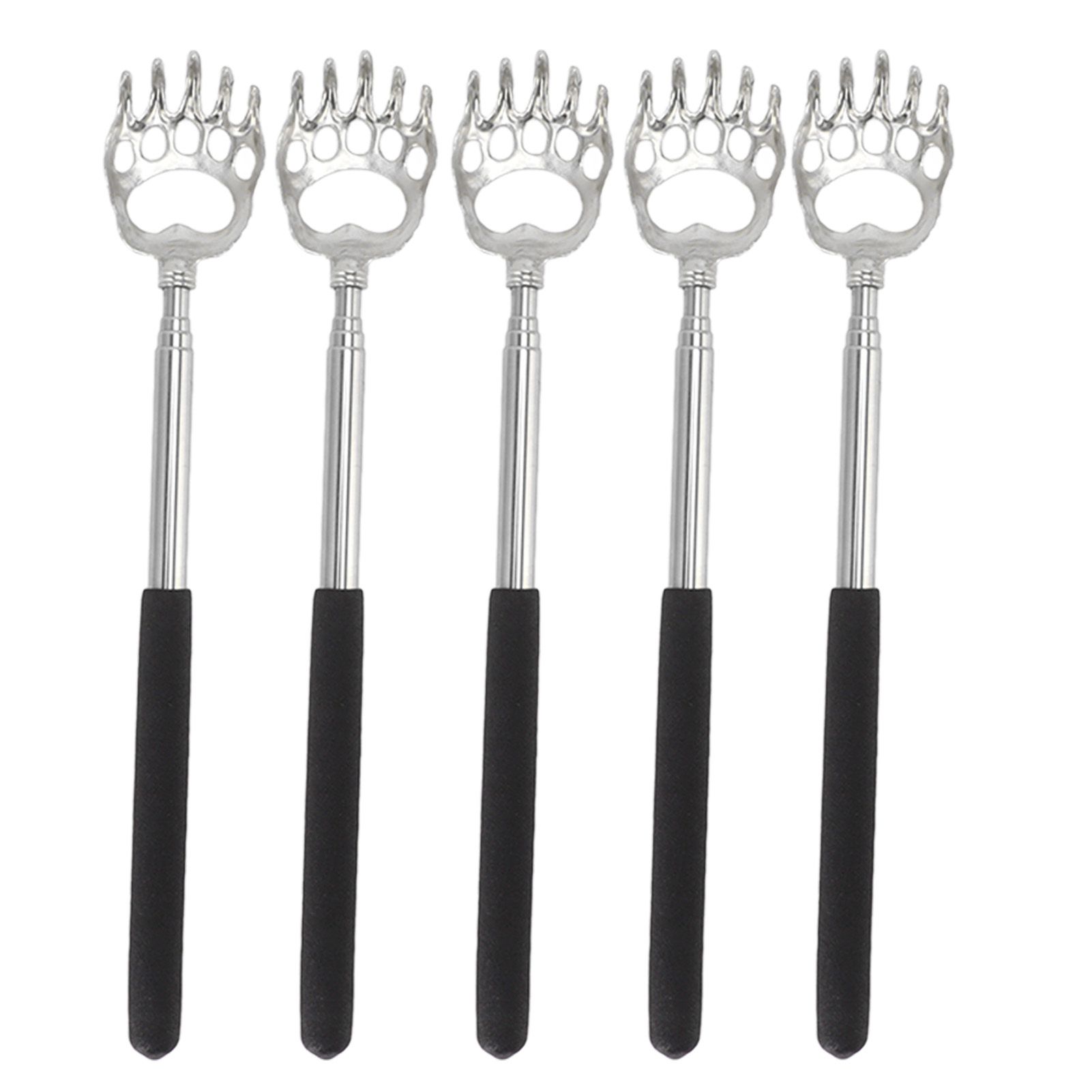 5Pcs Back Scratcher Telescopic Back Scratchers Stainless Steel for Head Body Arm โ image 5