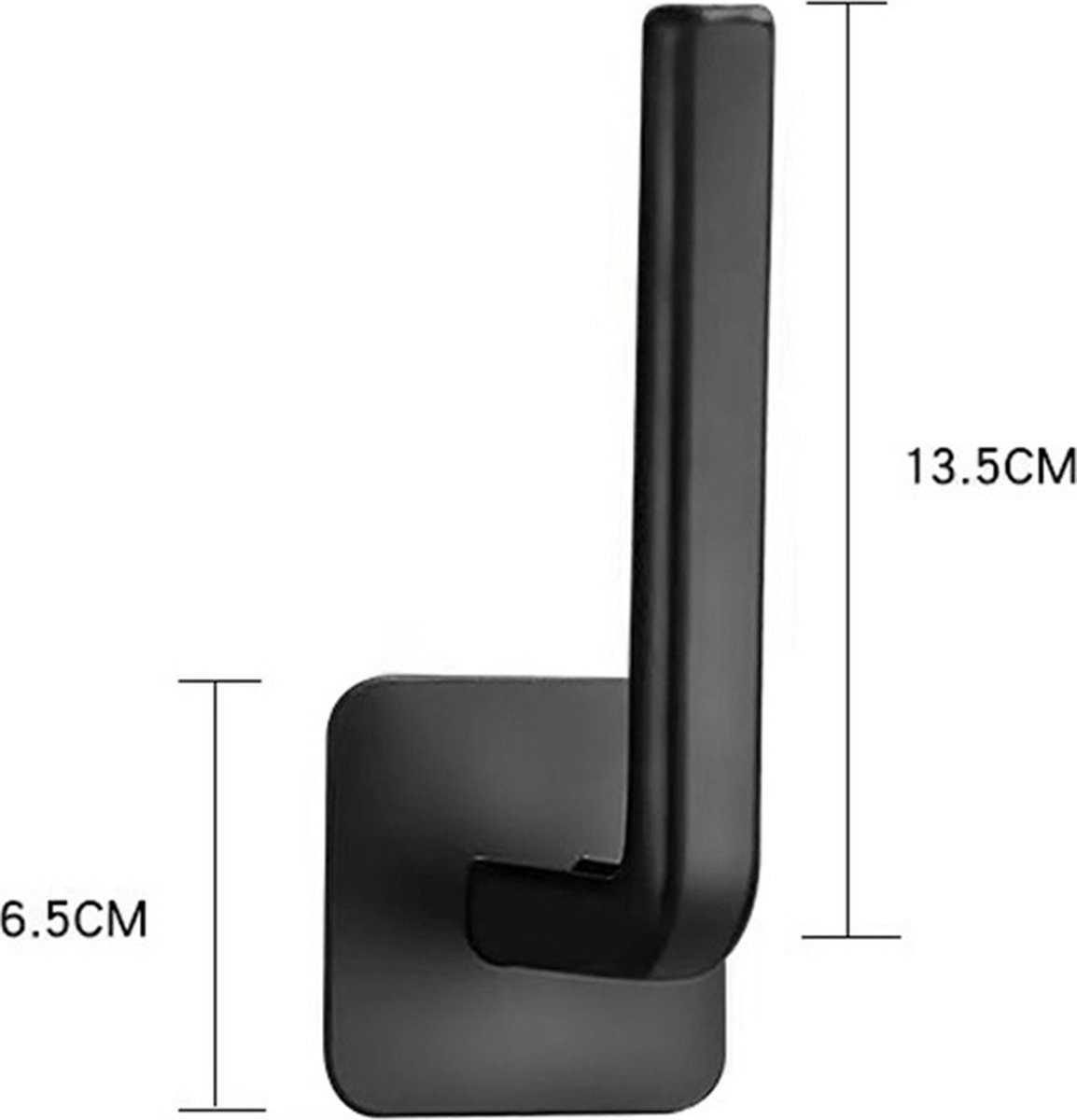 Wall Coat Rack - 4 Pieces - Wall Hook - Self-Adhesive Hanging Hook - Towel Hooks - Coat Hook - Single Hook - Metal Wall Hook - Coat Hook Tape - No Drilling — image 5