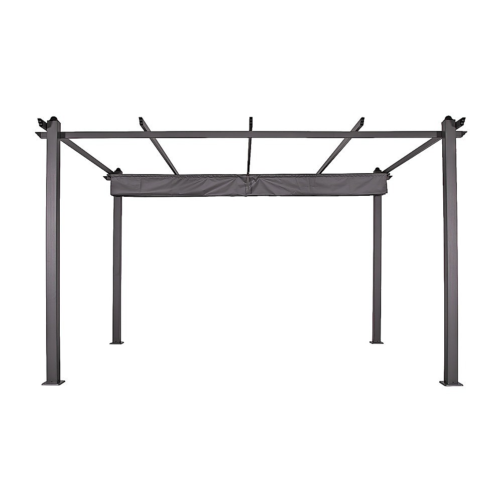3x4M Aluminium Pergola Marquee with Retractable Roof – Garden Canopy — image 6