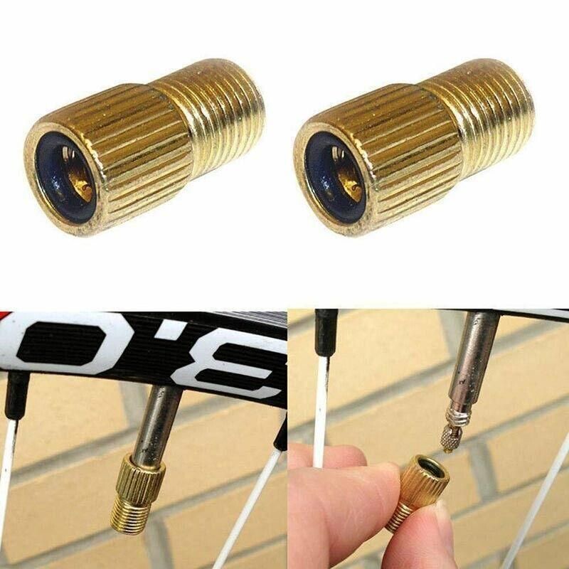 Bicycle Pump Adapters Converter Presta To Schrader Bike Valve Tyre Connector Au - 5PCS โ image 2