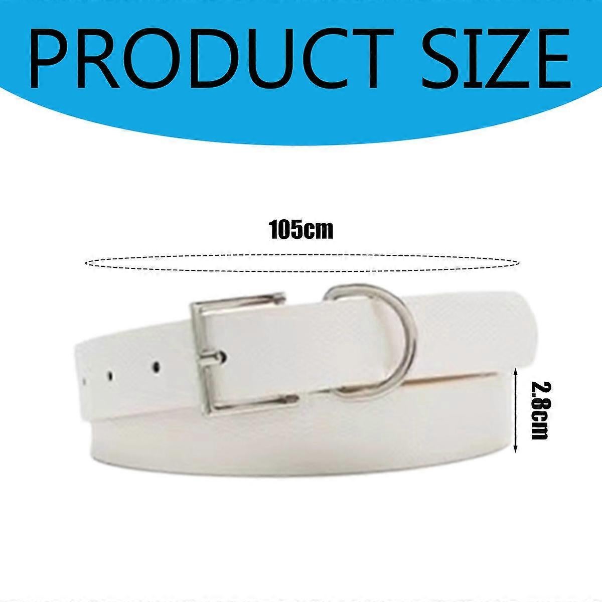 Women's PU Leather Belt for Jeans, Fashion Alloy Buckle โ image 4