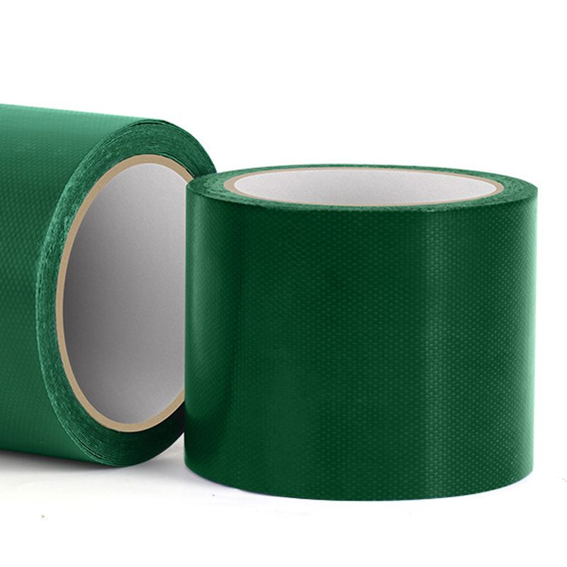 Tarpaulin Repair Tape PVC Leakage Patch Tape Rainproof Cloth Adhesive Tape 45 Volumes Green โ image 5