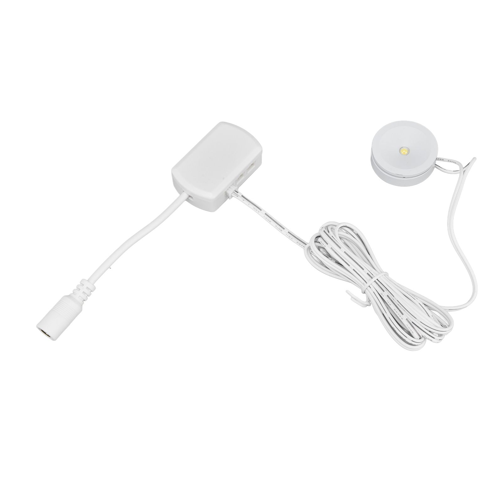 LED Under Cabinet Puck Lights Dimmable Ultra Thin Round Cabinet Light for Exhibition Halls Cabinets1 for 6 โ image 2