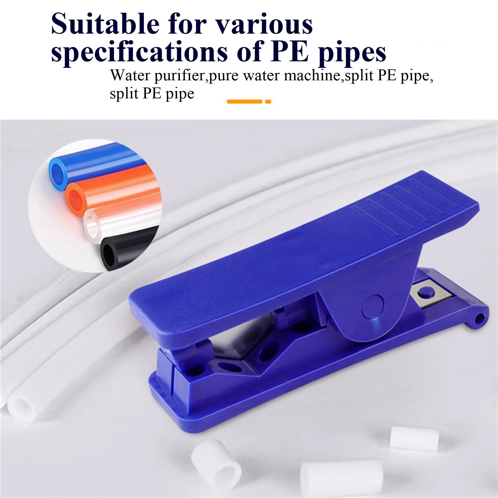 Plastic Tubing Cutter, Pipe Cutter With Comfortable Handle, Hose Tube Cutter, Pipe Accurate Tube Cutting Tool for Nylon PVC PU Tubing and Hose Cut up to 3/4 — image 4