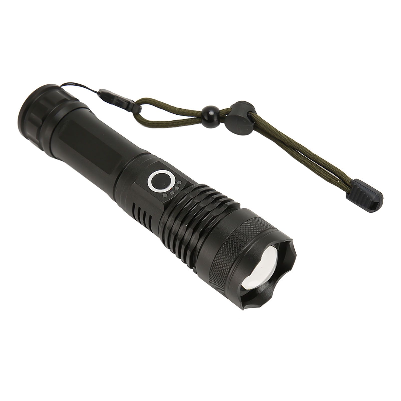 LED Flashlight Zoomable P50 Beads 5000lm 3 Light Modes Battery Display Bright Flashlight for Outdoor Adventure Camping โ image 6