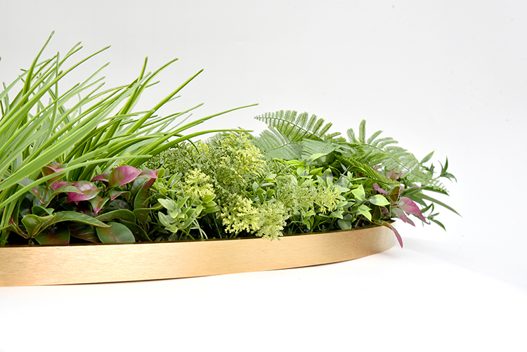 YES4HOMES Artificial Green Wall Plant Garden Flower Panel Disc Art 100cm Grassy UV Resistant-Wonderland โ image 3