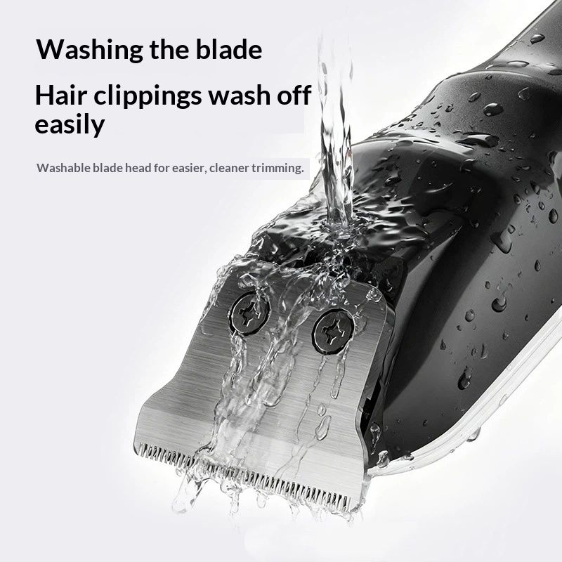Hair Clippers for Men,Professional Barber Clippers,Cordless&Corded Barber Clippers for Hair Cutting & Grooming Rechargeable Beard Trimmer — image 3