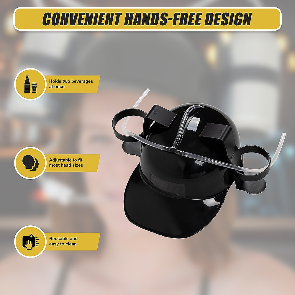 Novelty Drinking Helmet Beer Hat Bucks Hens Soda Holder Party — image 5