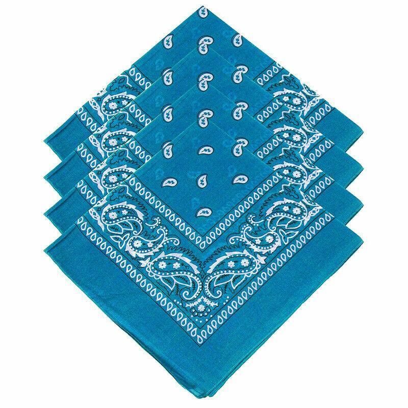 Paisley Bandana Scarf Head Wrap Face Neck Cover Summer Outdoor Fishing Headwear - Pink โ image 3