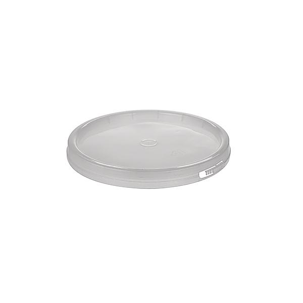 Kitchee Bulk 10x 2L Plastic Buckets + Lids - Empty White With Handle Small Pail — image 3