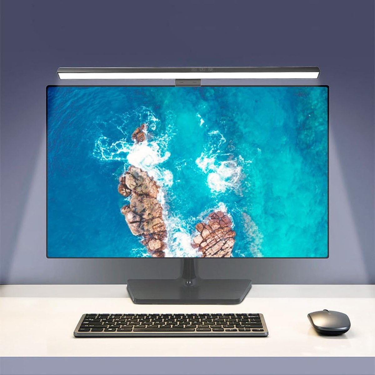 Clip-on desk lamp - 3 LED levels - Clip-on reading lamp - Black — image 2